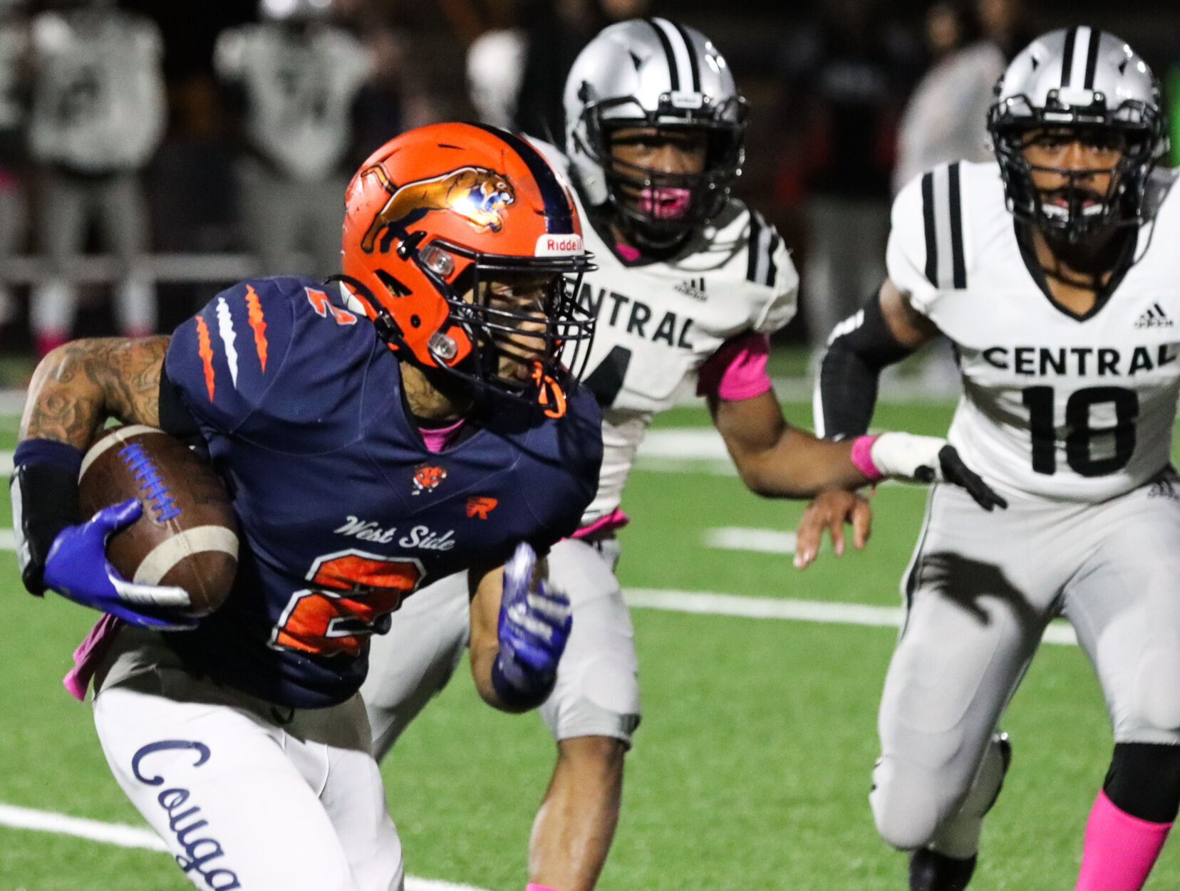 Hammond Central at West Side football